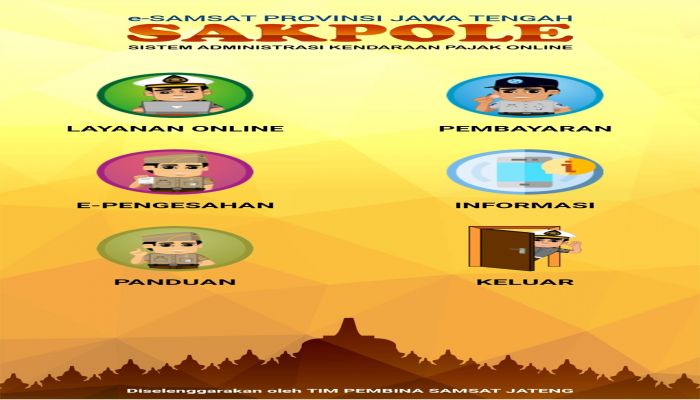 Sakpole, Cara Gampang Bayar Pajak Motor Online Jawa Tengah 01